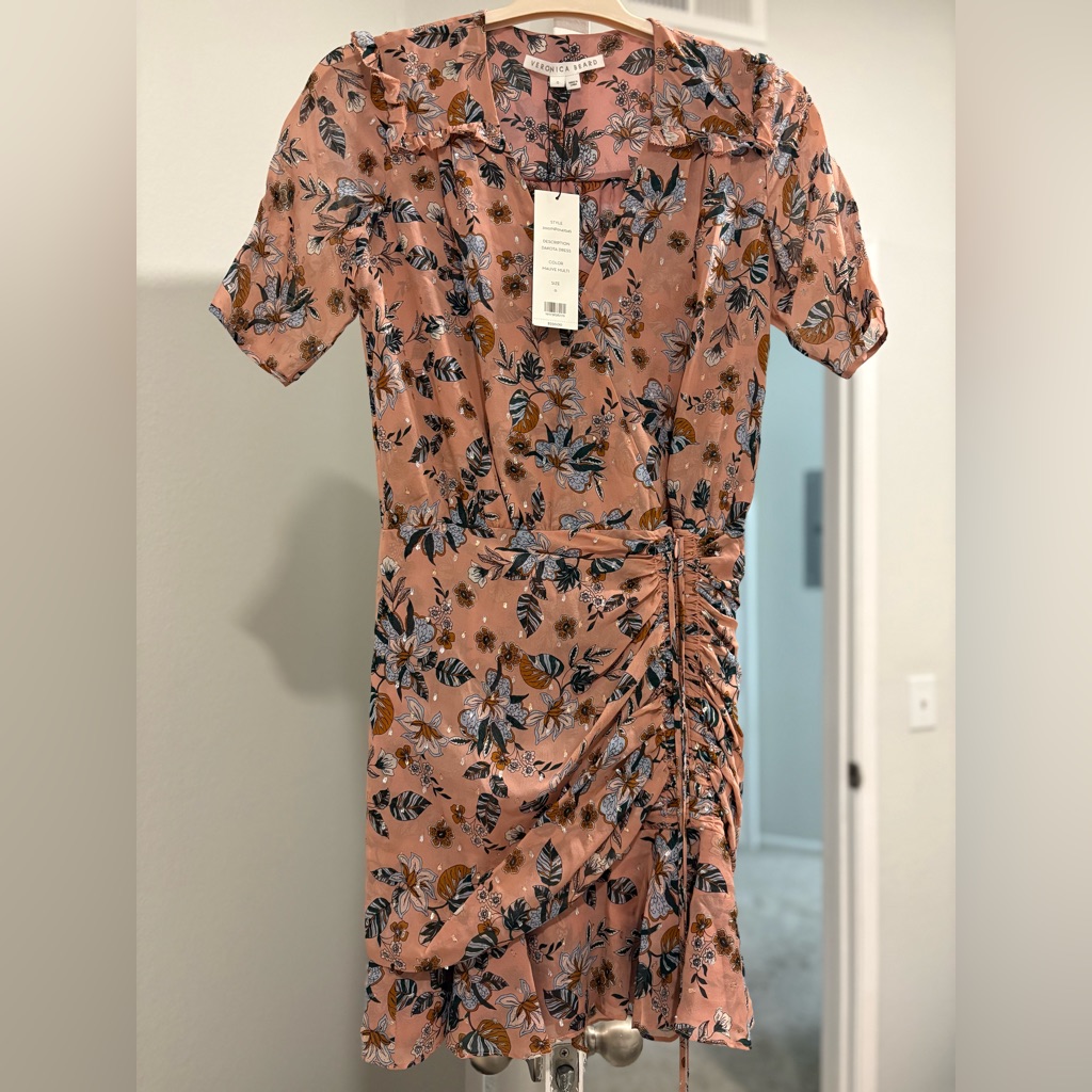 Nwt Veronica Beard Dakota Mini Dress Size0 Retails $550